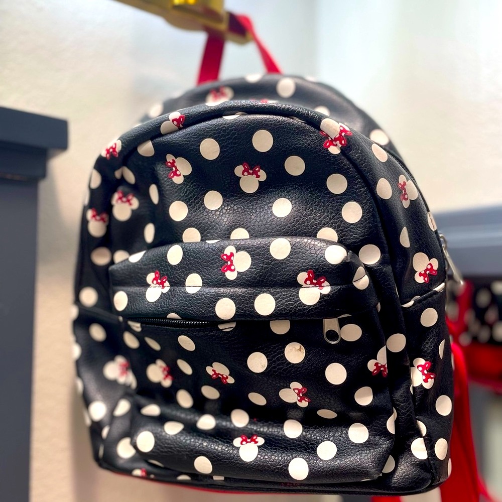 Disney Minnie Mouse Polka Dot Mini Backpack